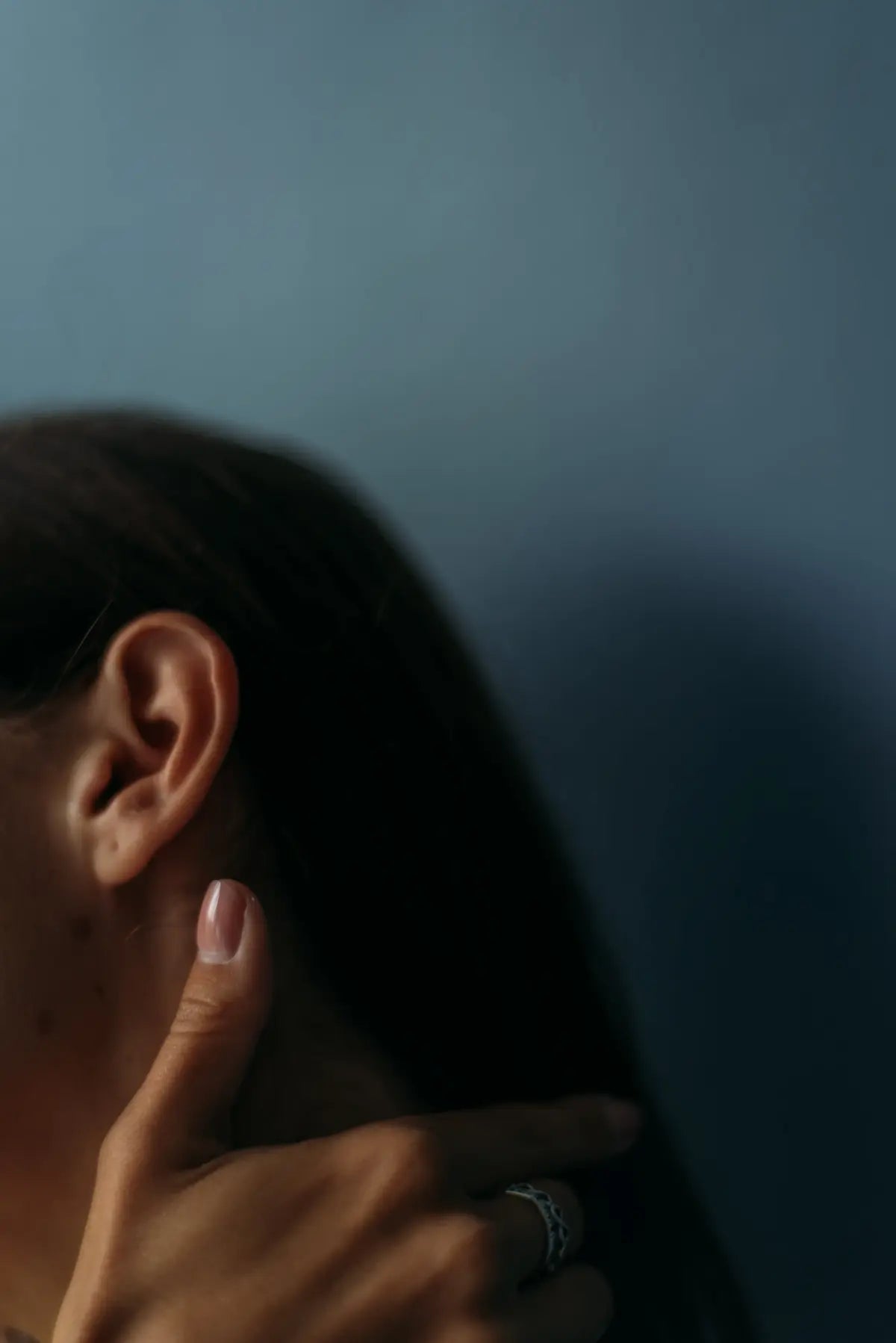 woman's neck