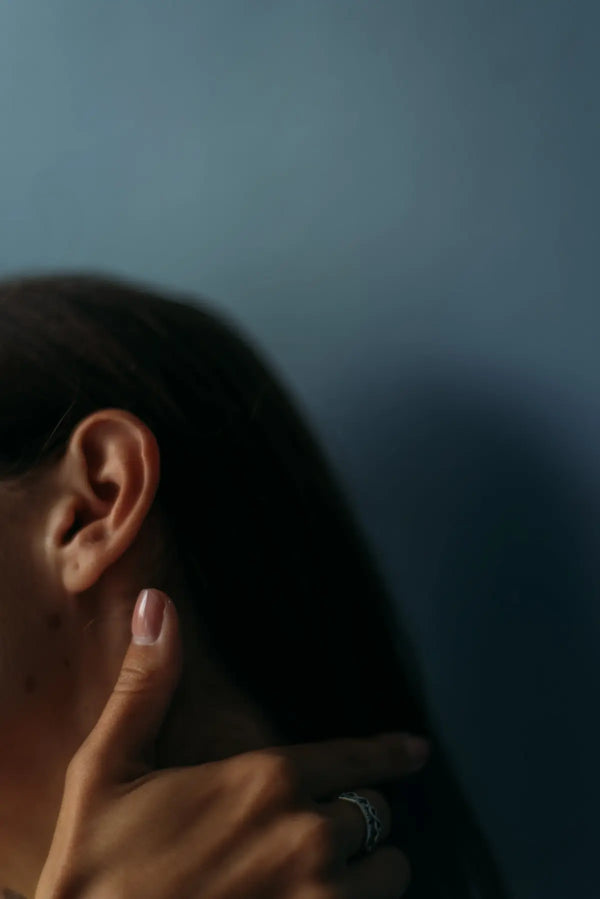 woman's neck