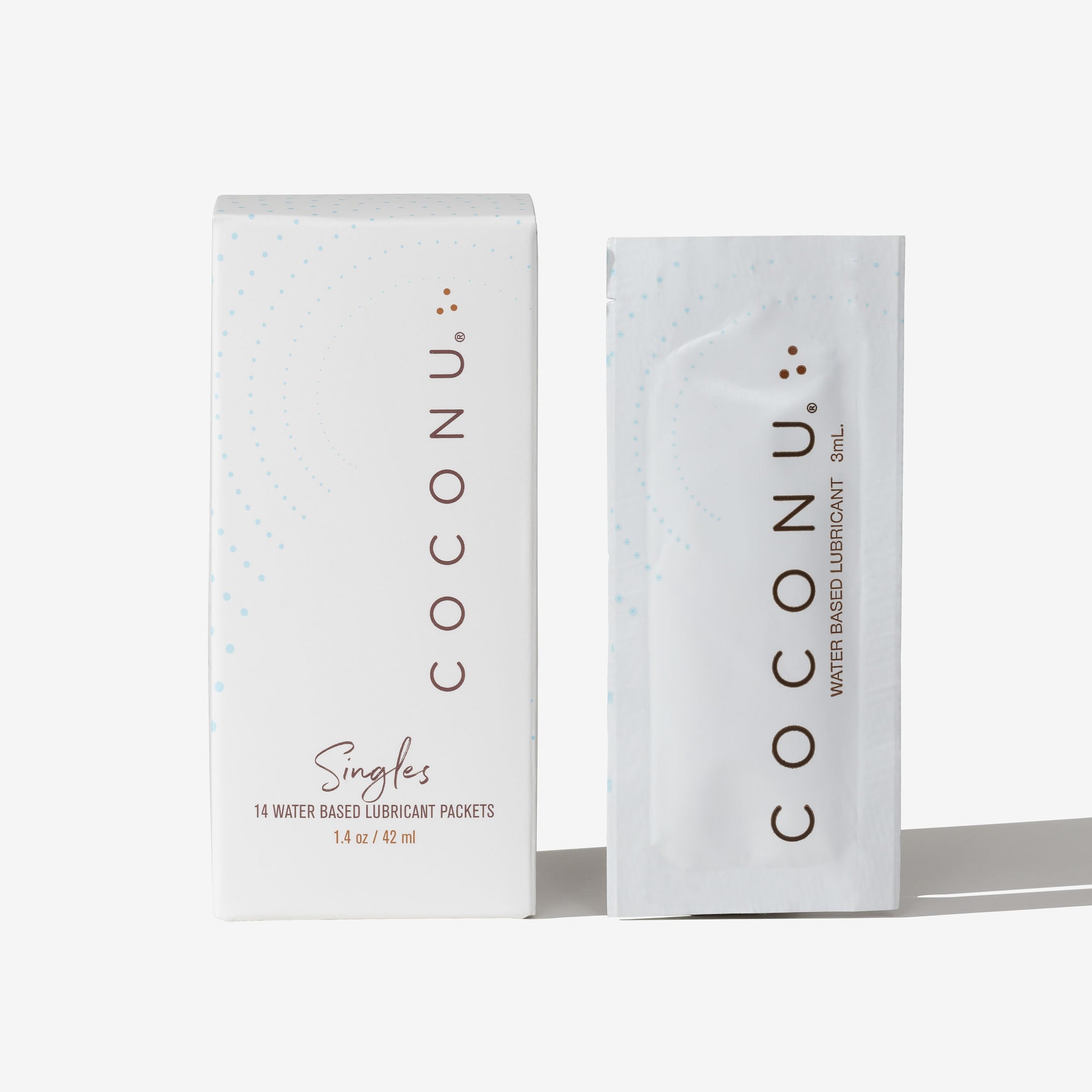 Single Packet Lube | Coconu Water Based Singles